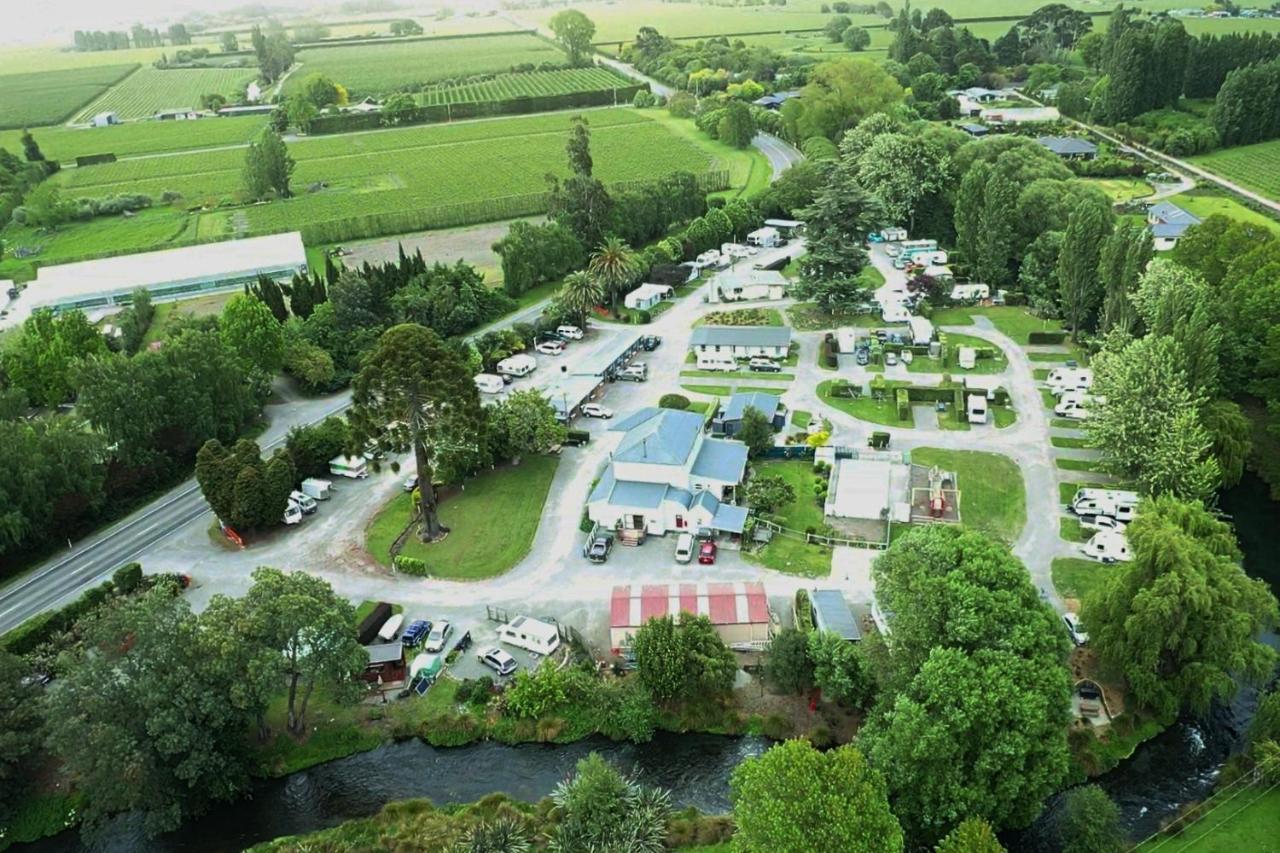 Spring Creek Holiday Park Blenheim Dış mekan fotoğraf